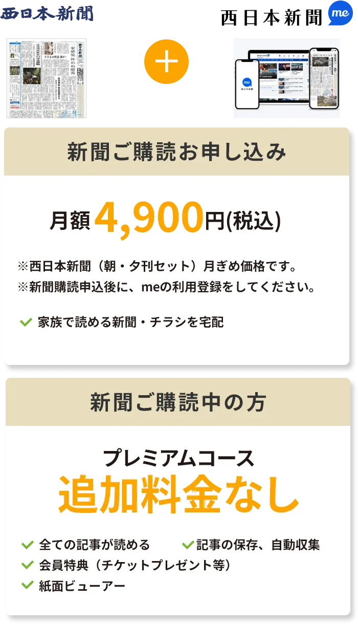 新聞宅配＋デジタルサービス